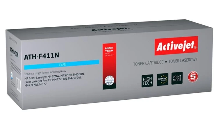 Toner Activejet ATH-F411N (zamiennik HP 410A CF411A Supreme 2300 stron niebieski)