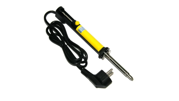 Lutownica oporowa 40W z wbudowanym odsysaczem rozlutownica elektryczna 2w1 24606