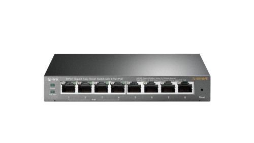 Switch TP-LINK TL-SG108PE (8x 10/100/1000Mbps)