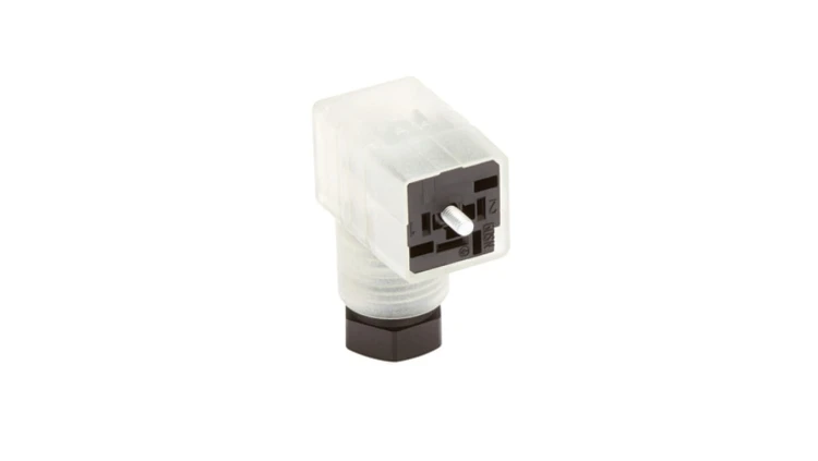 Złącze do samokonfekcjonowania zaworowe typ C 3-pinowe PG7 LED 24 V AC 6 A GDSNL 207 LED 24 VR black