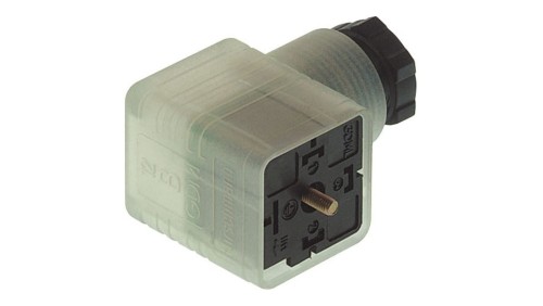 Złącze do samokonfekcjonowania zaworowe typu A żeńskie 4-pinowe kątowe GDML 3011-LED 24 RG