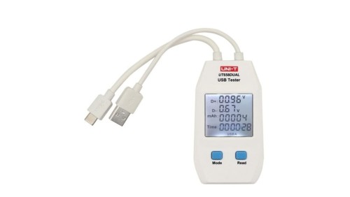 Tester miernik gniazd USB typu A i C UT-658Dual
