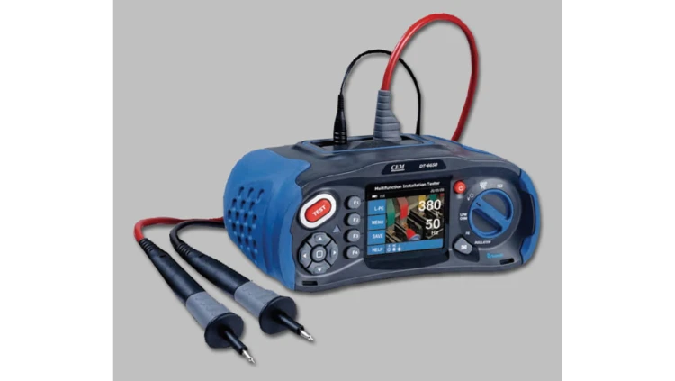 Miernik wielofunkcyjny dla elektryków z bluetooth max. 550V AC Rms 3,5-calowy kolorowy wyświetlacz LCD TFT DT-6650