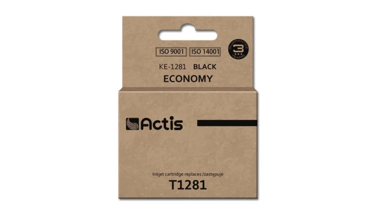 Tusz ACTIS KE-1281 (zamiennik Epson T1281 Standard 15 ml czarny)