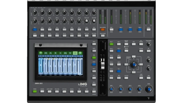 20-kanałowy cyfrowy mikser audio DMIX-20