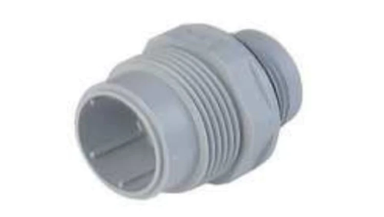 Złącze panelowe męskie 7-pinowe 6+PE 250V 10A N6R AM 2 M20