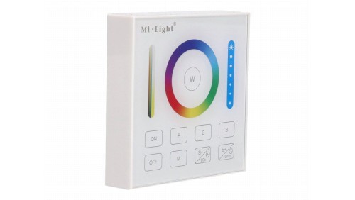 Panel MiLight 1strefa RGB+CCT biały bat sterownik B0
