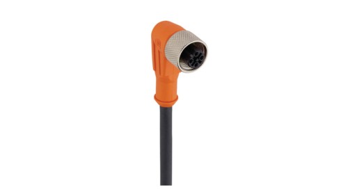Kabel konfekcjonowany jednostronnie zakończony złącze M12 żeńskie kątowe 5-pinowe RKWT 5B-228/5 M