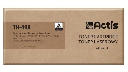 Toner ACTIS TH-49A (zamiennik HP 49A Q5949A, Canon CRG-708 Standard 2500 stron czarny)