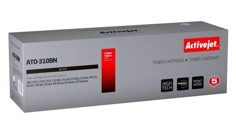 Toner Activejet ATO-310BN (zamiennik OKI 44469803 Supreme 3500 stron czarny)