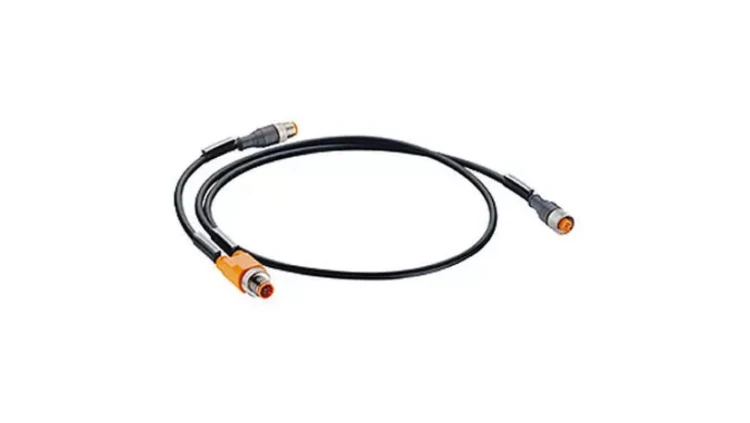 Kabel konfekcjonwany-rozdzielacz złącze M12 Duo/M12 męski M12 żeński 5pin 2m ASB 2-RST 5-228/0,2-RKT 5-228/2 M