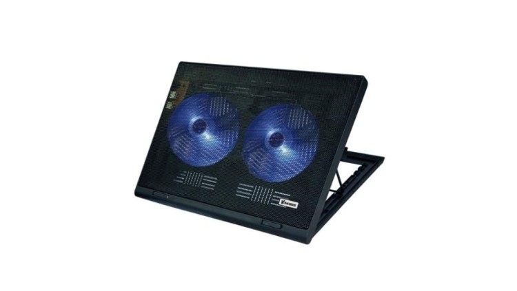 Podstawka chłodząca pod notebook VAKOSS LF-2463UK (17.x cala 2 wentylatory HUB)