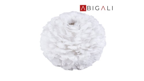 Abigali Lampa wisząca Pióro Feather 45 cm, ABIGALI-CHUF-E27