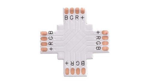 Złączka do taśmy led rgb 10mm PCB X