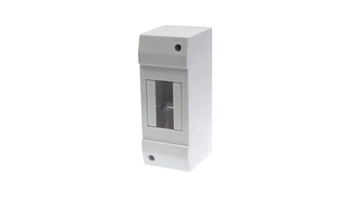 Obudowa natynkowa izolacyjna S-2 50x130x60 230/400V IP30 szyna TH35 ABS PORTOS OIN2
