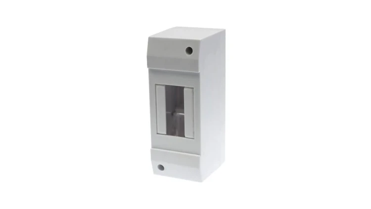Obudowa natynkowa izolacyjna S-2 50x130x60 230/400V IP30 szyna TH35 ABS PORTOS OIN2