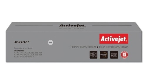 Folia kopiująca Activejet AF-KXFA52 (zamiennik Panasonic KX-FA52 Supreme czarny)