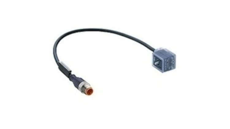 Kabel konfekcjowany obustronnie zakończony złącza DIN typ B M12 3-pin męskie RST 5-3-VB 1A-1-1-226/1 M