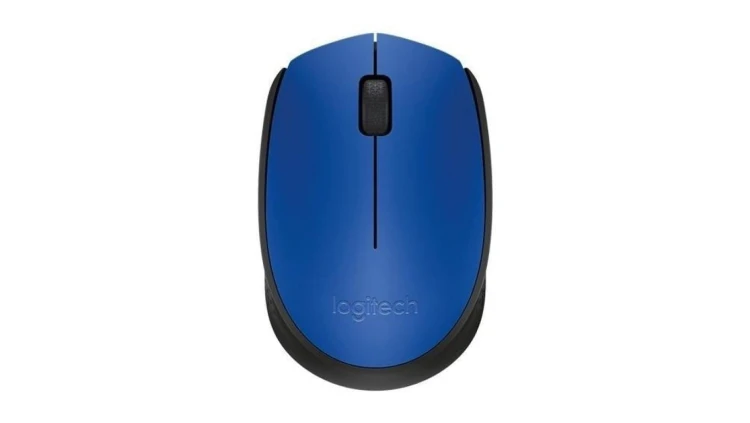 Mysz Logitech 910-004640 (optyczna 1000 DPI kolor niebieski