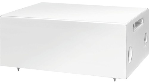 Subwoofer naścienny PA, 2 x 60W, biały ESUB-6W/WS