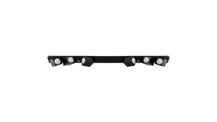 Lampa OSCAR-B/B czarna z czarnym przegubem 6xgu10 sześciokrotna