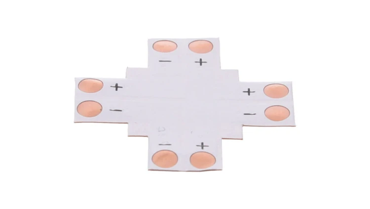 Złączka do taśmy led mono 8mm PCB X