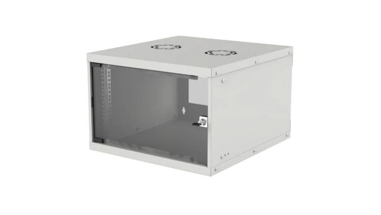 Szafka wisząca 6U 540X400 Rack 19 Basic Flatpack Szara 714150