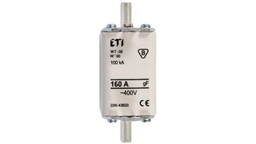 Wkładka bezpiecznikowa NH00 160A gF 400V 004119104