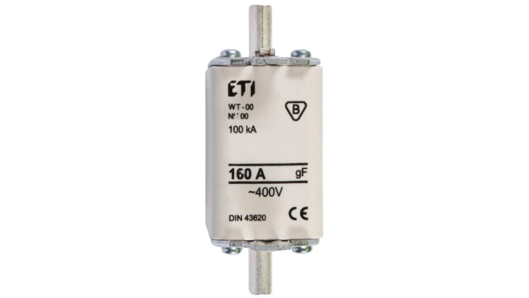 Wkładka bezpiecznikowa NH00 160A gF 400V 004119104