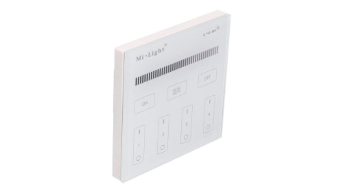 Panel MiLight 4strefy MONO 230V biały sterownik T1