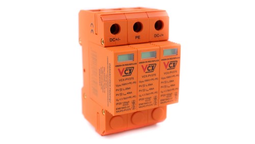 Ogranicznik przepięć fotowoltaicznych PV DC typ T2 (C) 3P 1000V Professional Plus