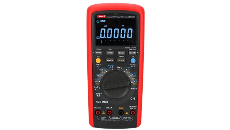 Uniwersalny miernik cyfrowy multimetr V, A, om, F, Hz, DutyC, temp True RMS, USB, NCV UT-171B