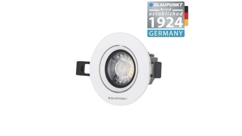 Downlight podtynkowy LED 7W barwa ciepła BLAUPUNKT-DLR7WW
