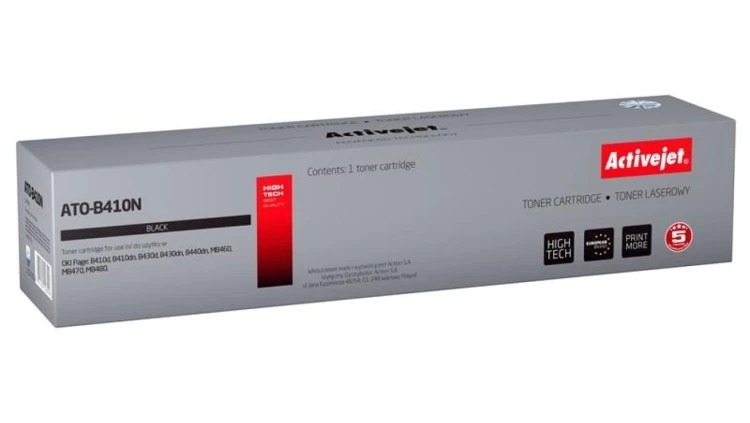 Toner Activejet ATO-B410N (zamiennik OKI 43979102 Supreme 3500 stron czarny)