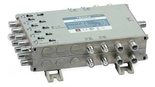 Multiswitch MV-908L TERRA klasa A, 9-wejściowy, 8-wyjściowy z aktywną naziemną - bez zasilacza