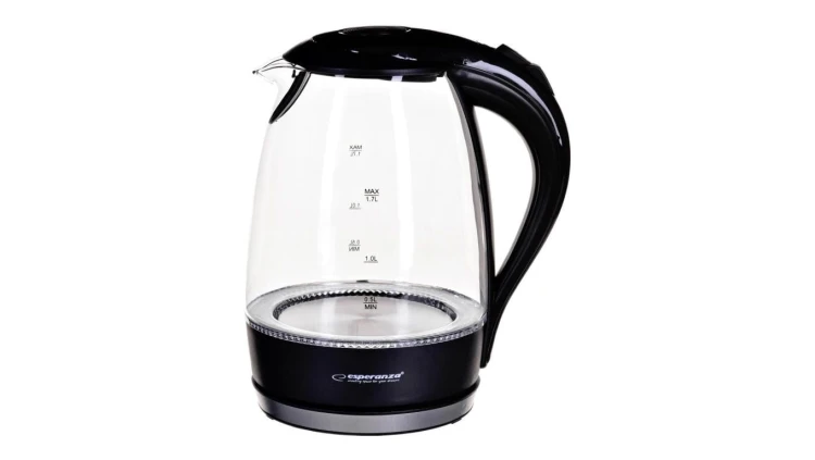 Czajnik elektryczny Esperanza Salto Angel EKK011K (2200W 1.7l kolor czarny)
