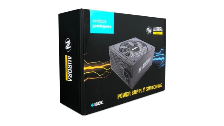 Zasilacz IBOX AURORA 500W 14 CM FAN ZIA500W14CMBOX