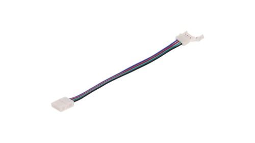 Złączka do taśmy led rgb 10mm taśma-przewód-taśma