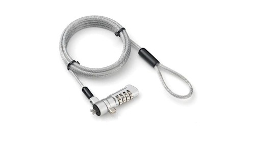 Linka zabezpieczająca do laptopa Nano Slot 2.5x5.5mm na Szyfr 1.8m