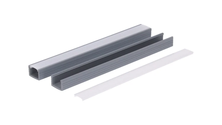 Profil led PCV Line 16x11 2m szary ML ML