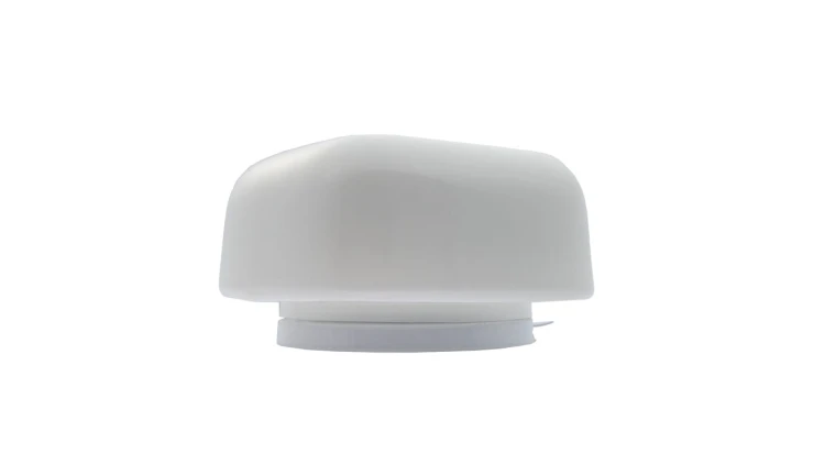PLAFON G-1, E27, 60W, biała-stal malowana proszkowo, klosz matowy-szkło, mały kwadrat, IP20 G01 G-1
