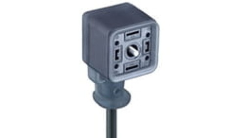 Złącze kablowe zaworowe odlewane żeńskie 2 + 2 PE 250 V/uniwersalne PVC 3 X 0.75 mm2 GAN22LU-A0U-6090500