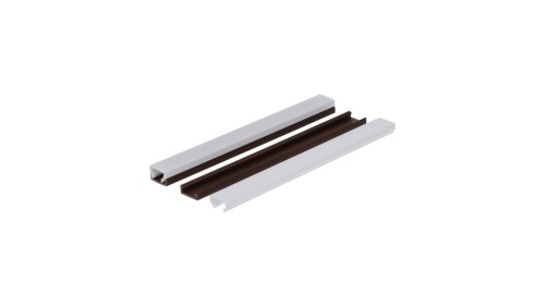 Profil led PCV Standard 15x10 2m brązowy ML