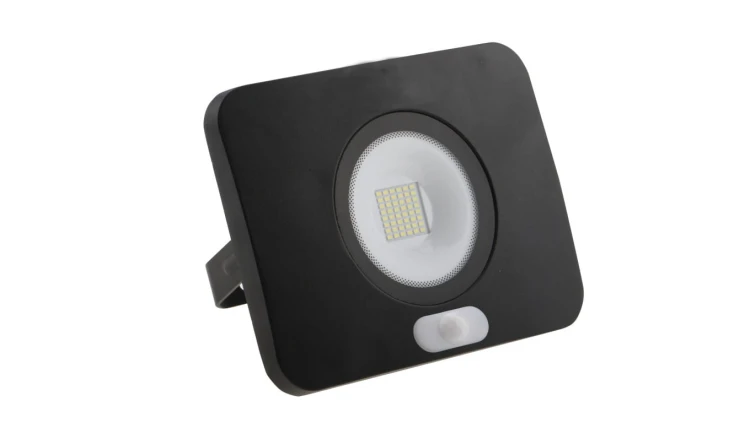 Naświetlacz SURFI 50W 3600lm 6500K IP65 czarny czujnik LFL451BS