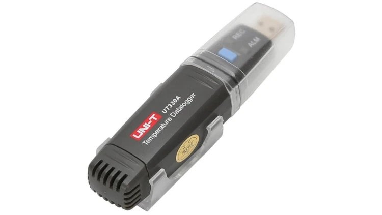 Miernik, rejestrator temperatury od -40oC do +80oC i wilgotności USB Datalogger UT-330A