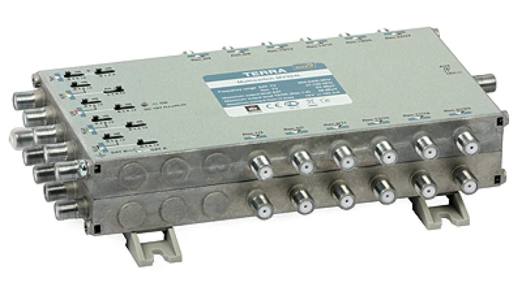 Multiswitch MV-924L TERRA klasa A, 9-wejściowy, 24-wyjściowy z aktywną naziemną - bez zasilacza