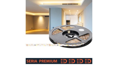 Taśma Premium 12V S-Shape do wyginania 60led 3000K SMD2835 (5)