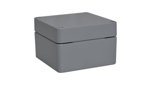 Obudowa Szary IP68 Silikon, 140 x 140 x 90mm, RS PRO