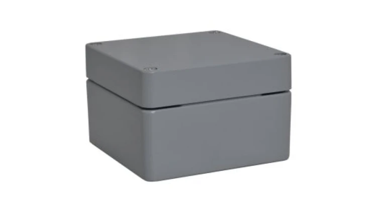 Obudowa Szary IP68 Silikon, 140 x 140 x 90mm, RS PRO