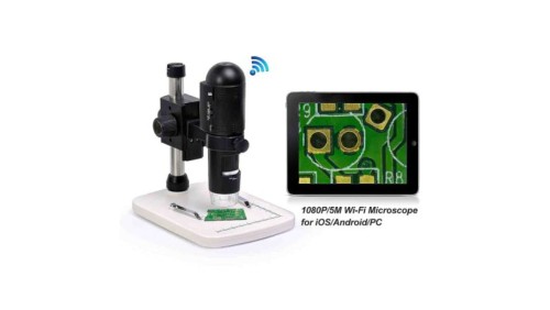 Mikroskopy cyfrowe, P: 10 - 230, 3M, 5M, 8M, 12M PIKSELI, Wi-Fi, RS PRO